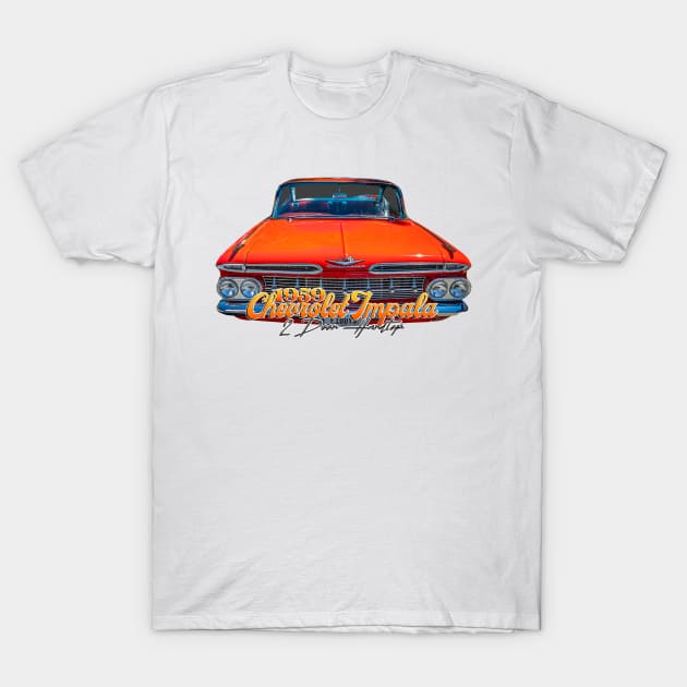 1959 Chevrolet Impala 2 Door Hardtop T-Shirt by Gestalt Imagery